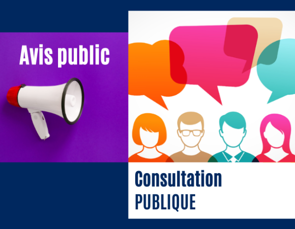 Assemblée publique de consultation pour 4 projets de règlements en urbanisme